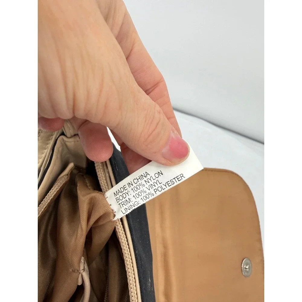 MultiSac Crossbody Backpack-Like Bag Two Tone Multi Pocket Organizer Travel
